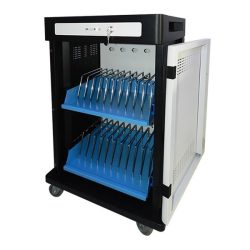 STTN-32 - TROLLEY SMARTMEDIA CON RICARICA TABLET/NETBOOK 32 UNITA' 7"/17"