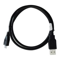 320-00091 - CAVO USB 2.0 A-MICRO A 0,8MT M/M BK ADJ
