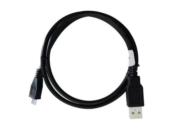 320-00091 - CAVO USB 2.0 A-MICRO A 0,8MT M/M BK ADJ