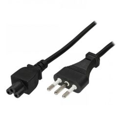 320-00097 - CAVO ALIMENTAZIONE 1MT PER NB BK STRAIGHT COMPAQ/PRESA TRIPOLARE ADJ