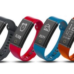 HX03W - SMARTWATCH 0,96" TOUCH KEY IP68 MULTI SPORT BLACK HEART RATE
