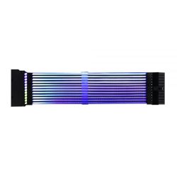 CB0520PW-B1M240 - CAVO SLEEVED PROLUNGA SCHEDA MADRE 24PIN RAINBOW 250MM