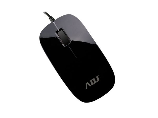 510-00028 - MOUSE USB OTTICO 3D SLIM BK 1000 DPI PLUG&PLAY ADJ
