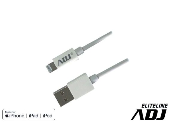 110-00112 - CAVO USB 2.0 LIGHTNING 1,5MT MFI WH MADE FOR APPLE ADJ