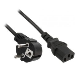 320-00099 - CAVO ALIMENTAZIONE 2MT SCHUKO BK 250VAC 10A ADJ