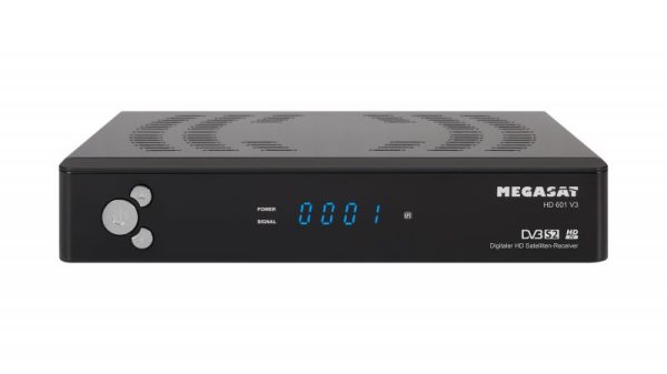 201140 - DECODER DVBS-2,MEGASAT HD 601 V3 50 MHZ TO 2150 MHZ SAT FREE TV