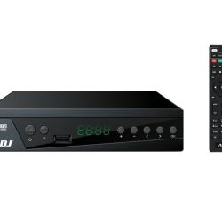 191-00001 - DECODER DVBT-2 ADJ PVR CHIPSET GX MAIN 10, METEO YOUTUBE IPTV