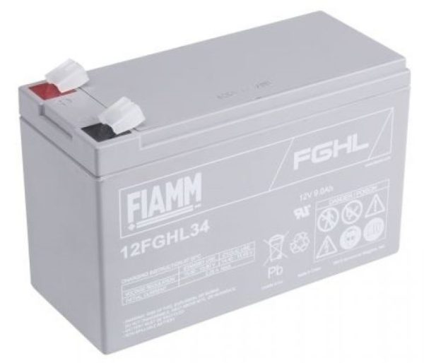 12FGHL34 - BATTERIA FIAMM 12V 9 AH LONG LIFE 12FGHL34