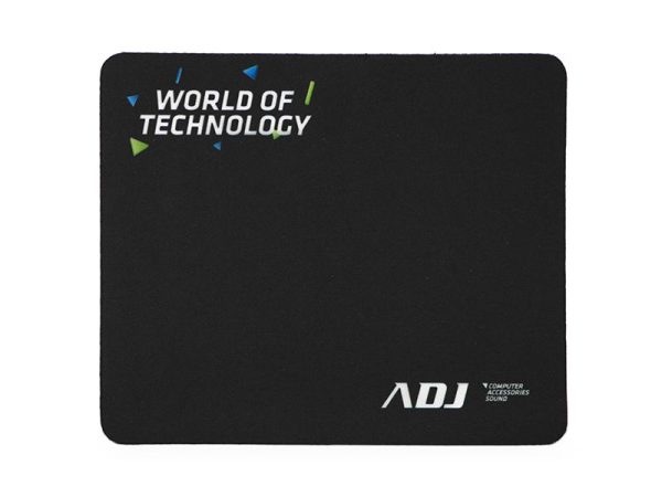 130-00005 - TAPPETINO MOUSE PAD IN GOMMA BK RIPIEGABILE 210*180MM ADJ