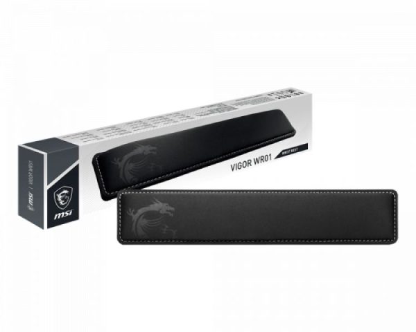 OJ0-XXXXXX1-000 - TAPPETINO MOUSE GAMING WR01 WRIST REST 432MM(L)X86MM(W)25MM(H) MSI