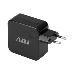 160-00146 - ALIMENTATORE NOTEBOOK 45W TYPE C CON CAVO INCLUSO BK ADJ