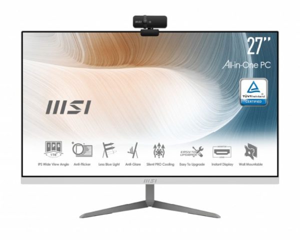 AM271 11M-408EU - AIO 27" I5 8GB 512GB W10H WH I5-1135G7 IPS MODERN