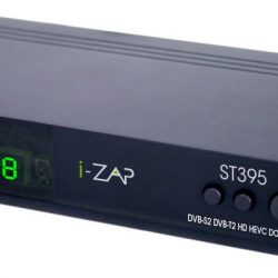 I-ZAPT395 - DECODER DVBT-2 S2 TERRESTRE + SATEL I-ZAPT395 COMPATIBILE BONUS 2 TUNER
