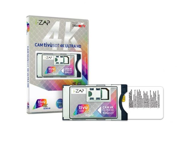 CAM.TIVU.SAT4K - MODULO TIVUSAT ICAN 4K UHD DVBS2 PER TV IN SATELLITARE