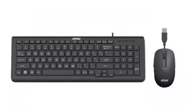 956-A625015-107 - TASTIERA MSI SK9626M-IT+MOUSE BK NERA USB
