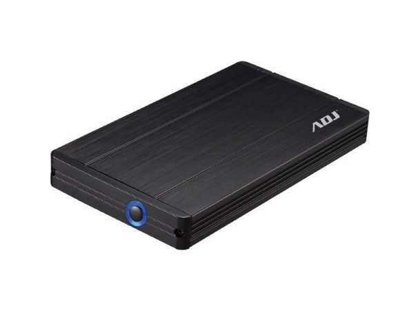 120-00006 - BOX 2.5" SATA TO USB 3.0 MAX 2TB BK AH650 BOX MAX HDD 12,5 MM ADJ