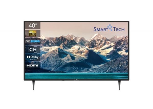 40FN10T2 - TV 40" SMARTECH FHD BONUS TV T2/C2S2 VGA HDMI