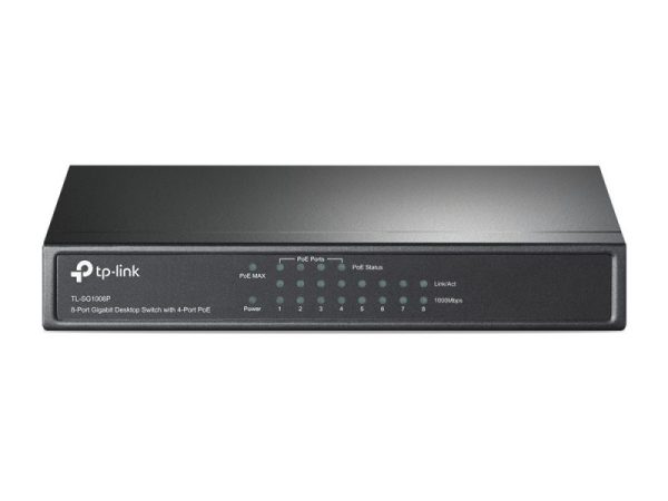 TL-SG1008P - SWITCH 8P GIGABIT DI CUI 4P POE TPL INK