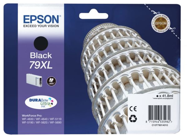 C13T79014010 - INK EPSON 79XL NERO PER WF 4630DWF