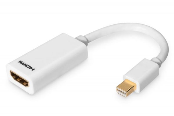 AK135005 - ADATTATORE MINI DP-HDMI M/F CON CAVO MINIDP HDMI DIGITUS
