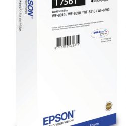 C13T756140 - INK EPSON T7561 NERO PER WORKFORCE WF 8090 2.500PG