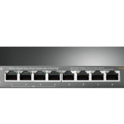 TL-SG108PE - SWITCH 8P GIGABIT DI CUI 4P POE E TP-LINK METAL CASE