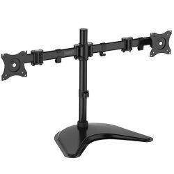 DA-90348 - STAFFA TV/MONITOR DA TAVOLO APPOGGI DIMENSIONI DA 13 A 27 2 MONITOR