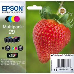 C13T29864010 - INK EPSON T2986 NERO+COLORE PER EXPRESSION HOME XP 235