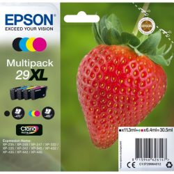 C13T29964010 - INK EPSON 29XL MULTIPACK NERO/CIANO MAGENTA/GIALLO PER XP-235
