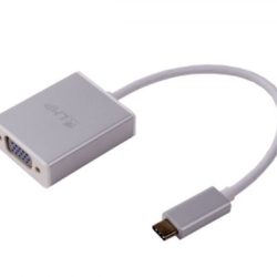 15979 - ADATTATORE USB-C TO VGA SILVER LMP TYPE C
