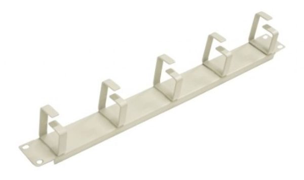 LKORG1UG - ARMADIO RACK RACCOGLICAVI 19" 5 ANELLI GRIGIO IN METALLO