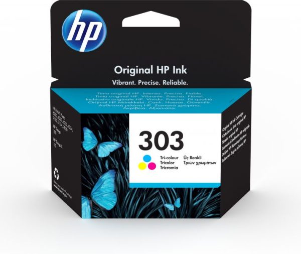 T6N01AE - INK HP 303 T6N01AE CMY ENVY 6230/7830/7130
