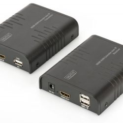 DS55202 - KVM EXTENDER HDMI+USB TRAMITE CAVO ETHERNET FINO A 120MT