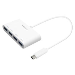 UCHUB4 - HUB MINI MACALLY USB-C A 4P USB-A
