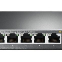 TL-SG1005P - SWITCH 5P GIGABIT DI CUI 4P POE 56W POE POWER SUPPLY