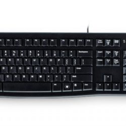 920-002517 - TASTIERA K120 LOG OEM BLACK USB SLIM