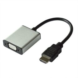 12.99.3119 - ADATTATORE HDMI-VGA M/F + AUDIO CON CAVO VALUE
