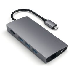 ST-TCMA2M - HUB DOCK TYPE C MULTIPORT 4K SPG V2 GIGABIT-SD-MICROSD-3USB-USBC SATECH