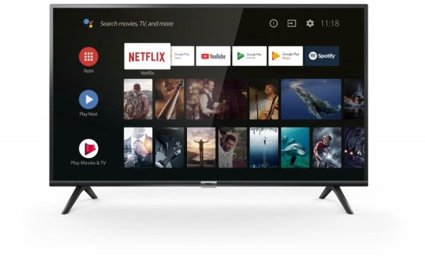32ES560 - TV 32" TCL HD ANDROID TV DVBT2 S2 DVBTS2 AMAZON NETFLIX 10W