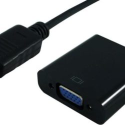 S3201 - ADATTATORE DP-VGA M/F CON CAVO 0,15MT