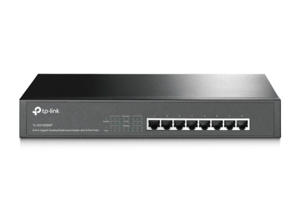 TL-SG1008MP - SWITCH 8P GIGABIT POE+ 8P GIGABIT RJ45/126W POE POWER