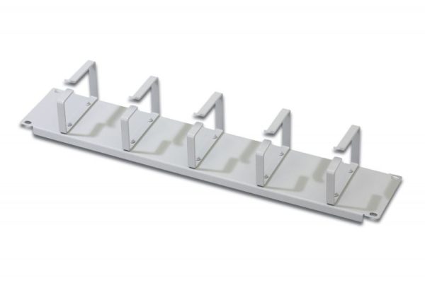 ARM122 - ARMADIO RACK RACCOGLICAVI 19" 2U 5 ANELLI GRIGIO