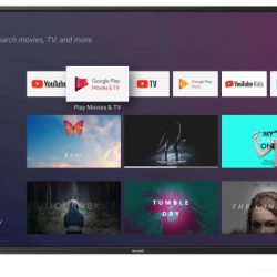 LC-50BL2E - TV 50" SHARP ITALIA BLACK 4K SMART 3HDMI ANDROID 9 HARMAN KARD MISEOK