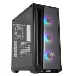 MCB-B520-KGNN-RGA - CASE MID-TOWER NO PSU MASTERBOX MB520 ARGB 2USB3 VETRO TEMPERATO