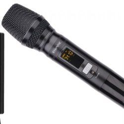 TY.JI100 - MICROFONO EMPIRE UHF ICE CON RICEVITORE A 2 CANALI