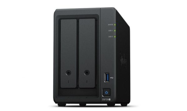DS720+ - NAS SYNOLOGY DS720+ 2 X HDD SATA 3,5"/2,5" 2 X SSD 2 GB DDR4
