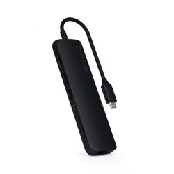 ST-UCSMA3K - ADATTATORE TYPE C MULTIPORT BLACK PD 60W-HDMI4K-2USB-GBIT-MICROSD
