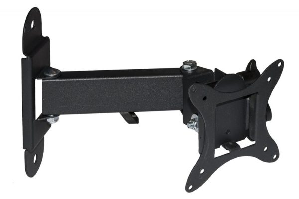 LKBR13 - STAFFA TV/MONITOR 13"/37" VESA BK MAX15KG/100*100/SNODO