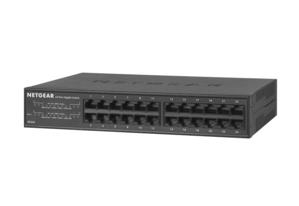 GS324-200EUS - SWITCH UNMANAGED 24P ETHERNET
