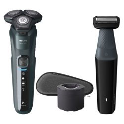 S5584/57 - PHILIPS RASOIO BUNDLE S5000 + DEPIL ATORE CORPO FLEX 5 DIREZIONI